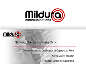 Logo Design by REDcrackers.com for Mildura Communications | Design: #497214