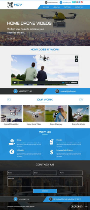 Web Design by pb for this project | Design: #11728347