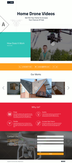 Web Design by julie_ for this project | Design: #11746637