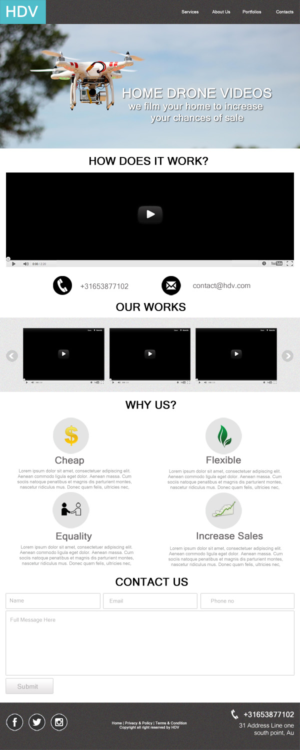 Web-Design von Mak Grg für dieses Projekt | Design #11734088