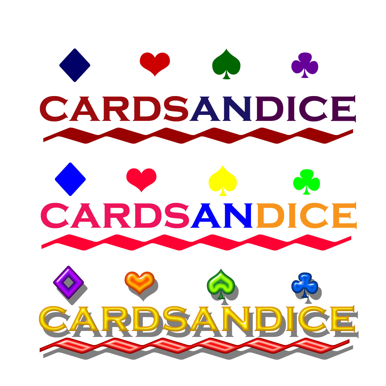 Logo Design by louise6 for cardsandice | Design #498660