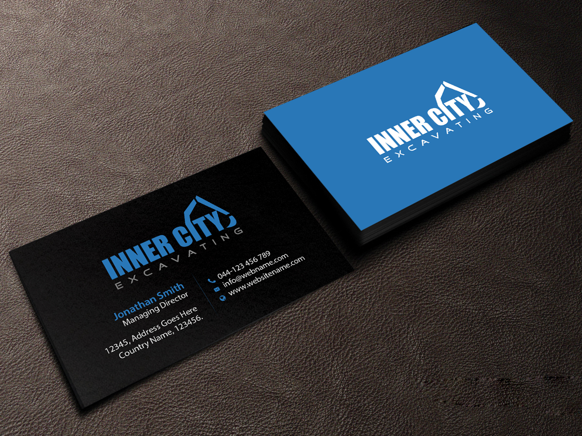 Diseño de Logo por Creations Box 2015 para Inner City Excavating  | Diseño #11741774