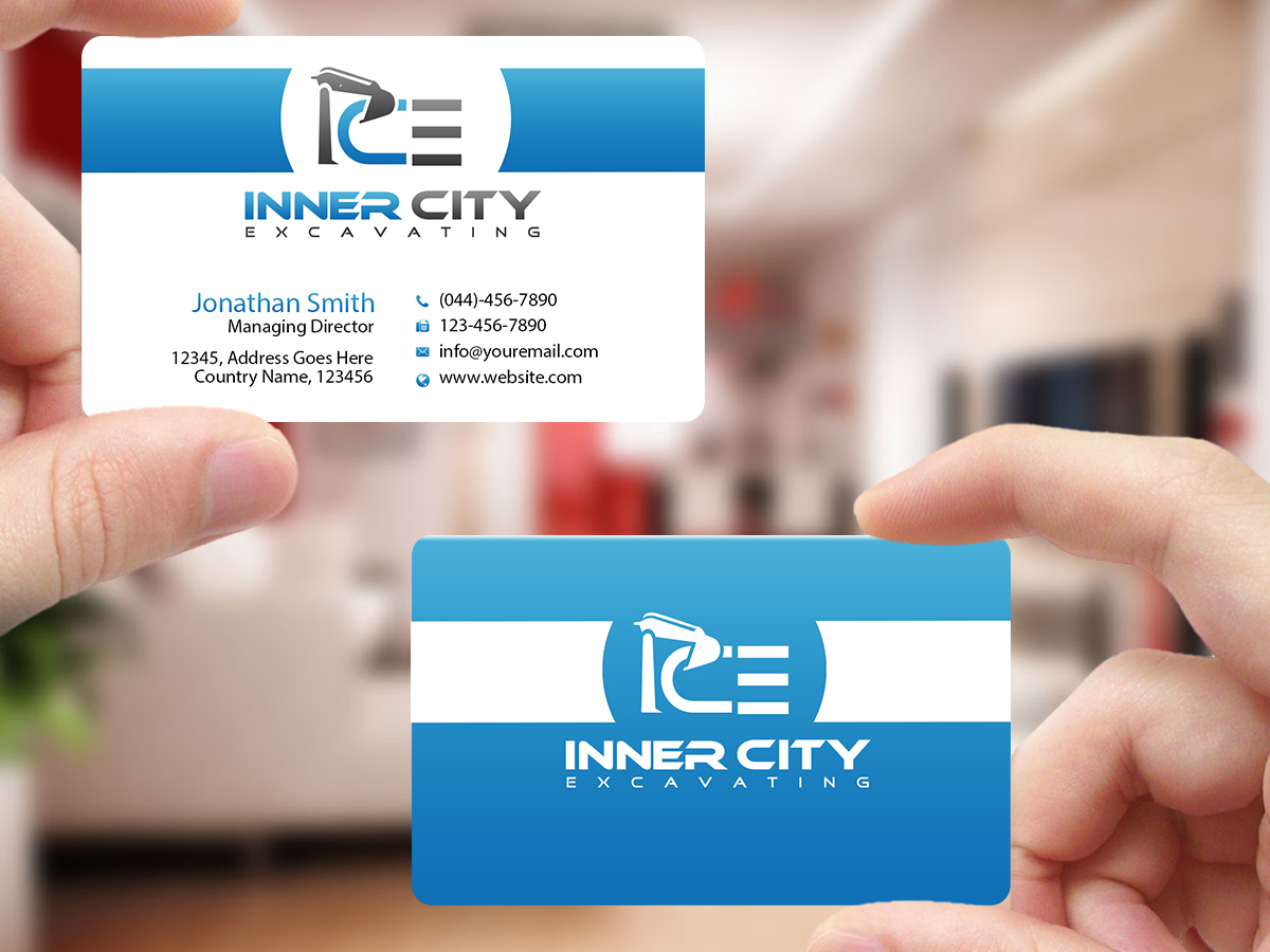 Diseño de Logo por Creations Box 2015 para Inner City Excavating  | Diseño #11741777