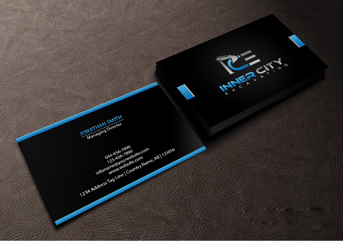 Diseño de Logo por Creations Box 2015 para Inner City Excavating  | Diseño #11741785