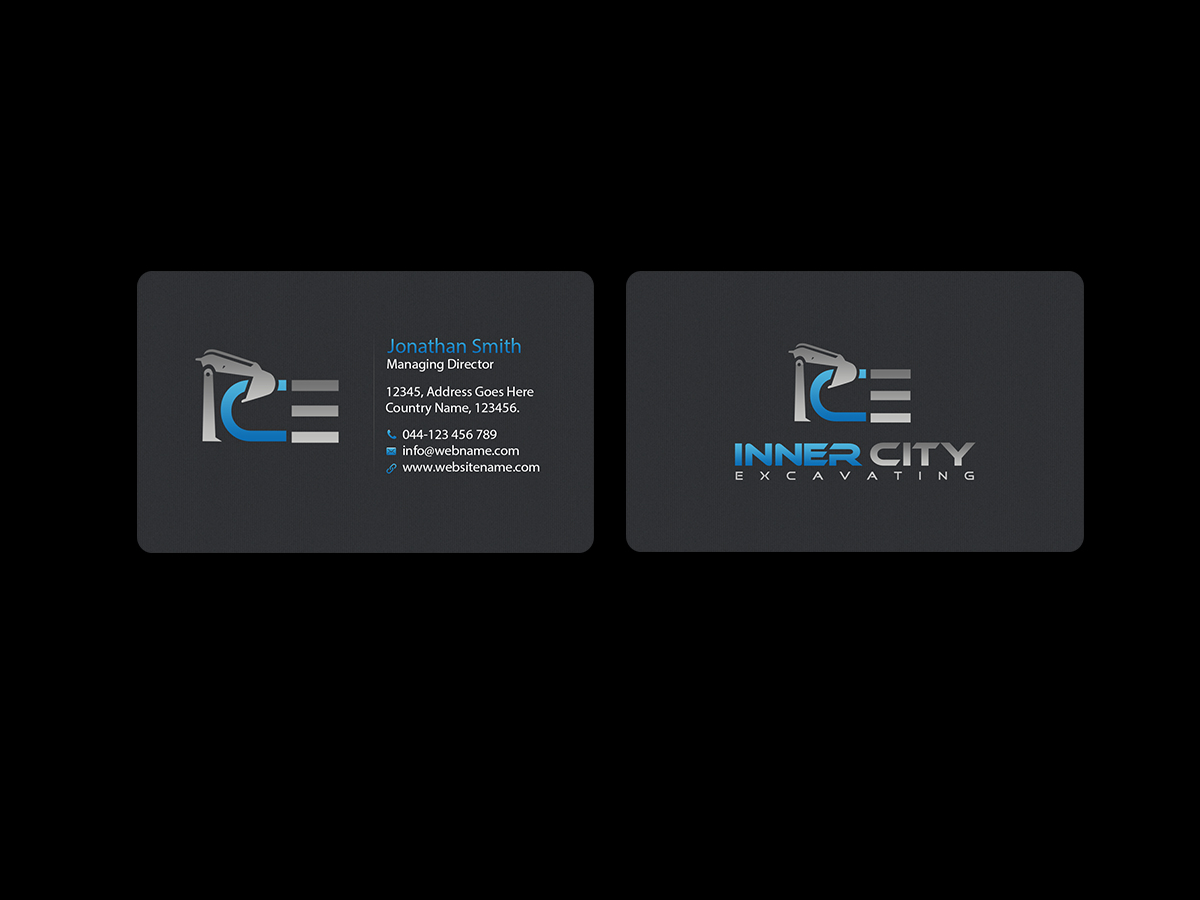 Diseño de Logo por Creations Box 2015 para Inner City Excavating  | Diseño #11741787