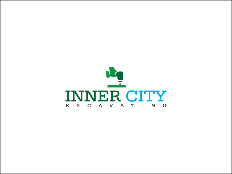 Logo Design by hrahman25091979 for Inner City Excavating  | Design #11734299