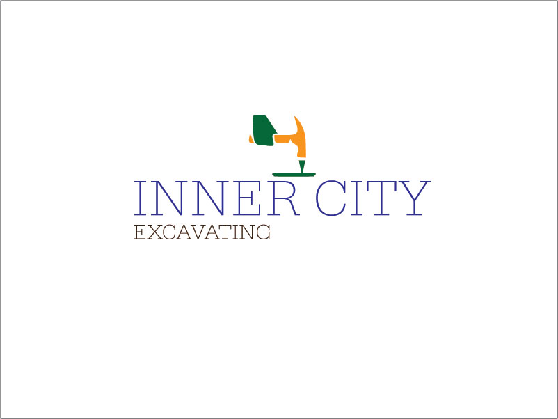 Logo Design by hrahman25091979 for Inner City Excavating  | Design #11734303
