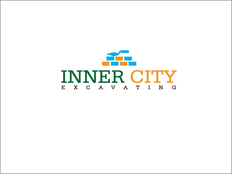 Logo Design by hrahman25091979 for Inner City Excavating  | Design #11734310