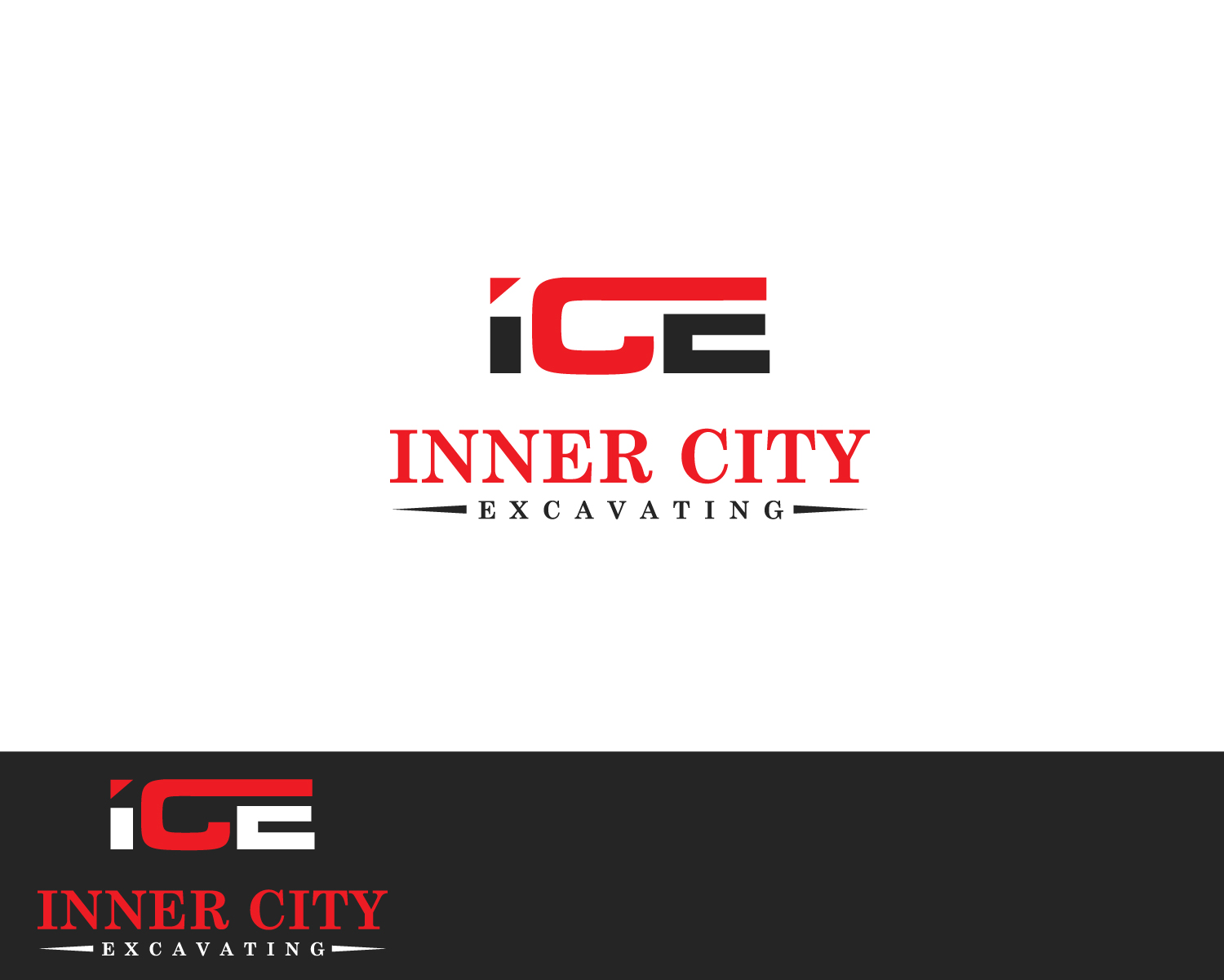 Diseño de Logo por Atec para Inner City Excavating  | Diseño #11736068
