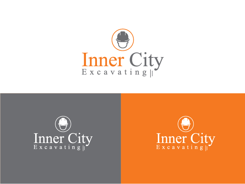 Logo-Design von atalab für Inner City Excavating  | Design #11734973