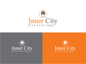 Logo Design by atalab for Inner City Excavating  | Design: #11734973