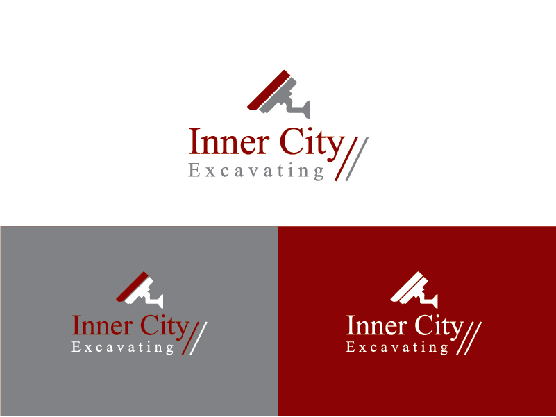 Logo-Design von atalab für Inner City Excavating  | Design #11735065