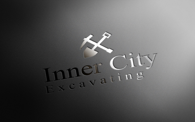Logo-Design von atalab für Inner City Excavating  | Design #11735067