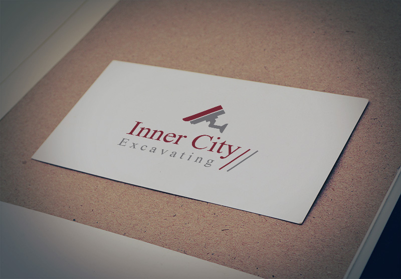 Logo Design by atalab for Inner City Excavating  | Design #11735112