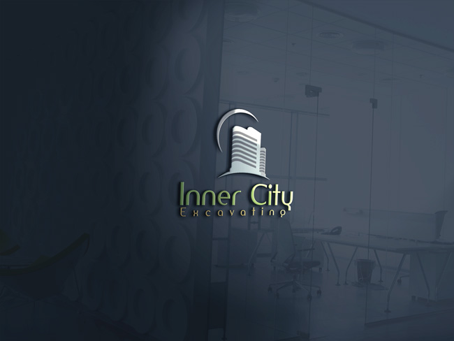 Logo Design by mstrezia for Inner City Excavating  | Design #11736604