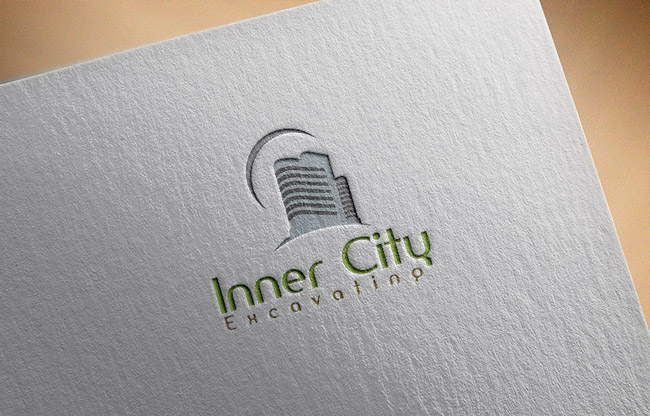 Logo-Design von mstrezia für Inner City Excavating  | Design #11736608