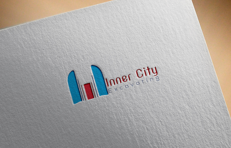 Logo Design by saddam.nh2015 for Inner City Excavating  | Design #11734264