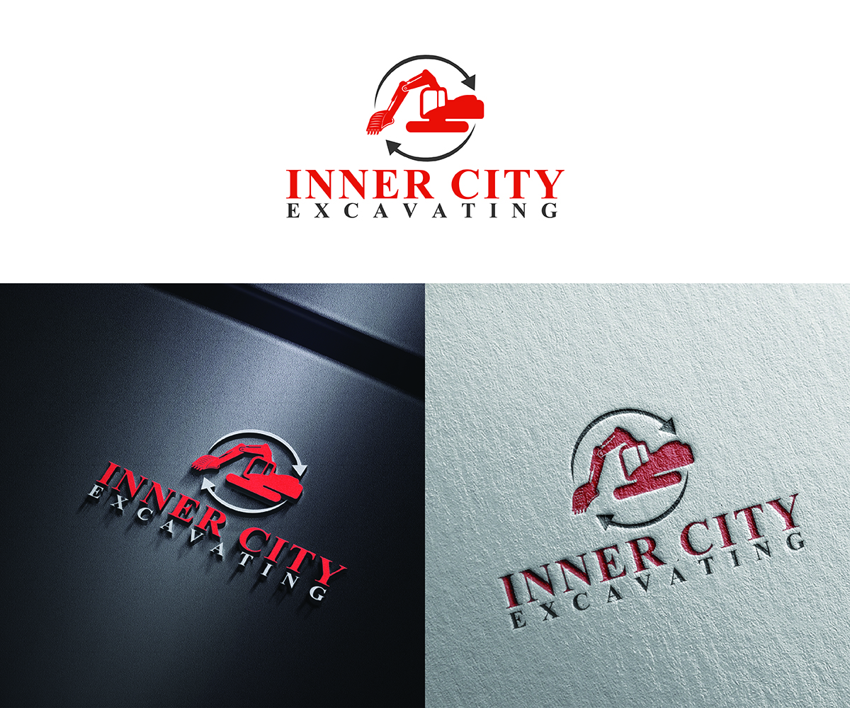 Diseño de Logo por Logico Artlines para Inner City Excavating  | Diseño #11745458