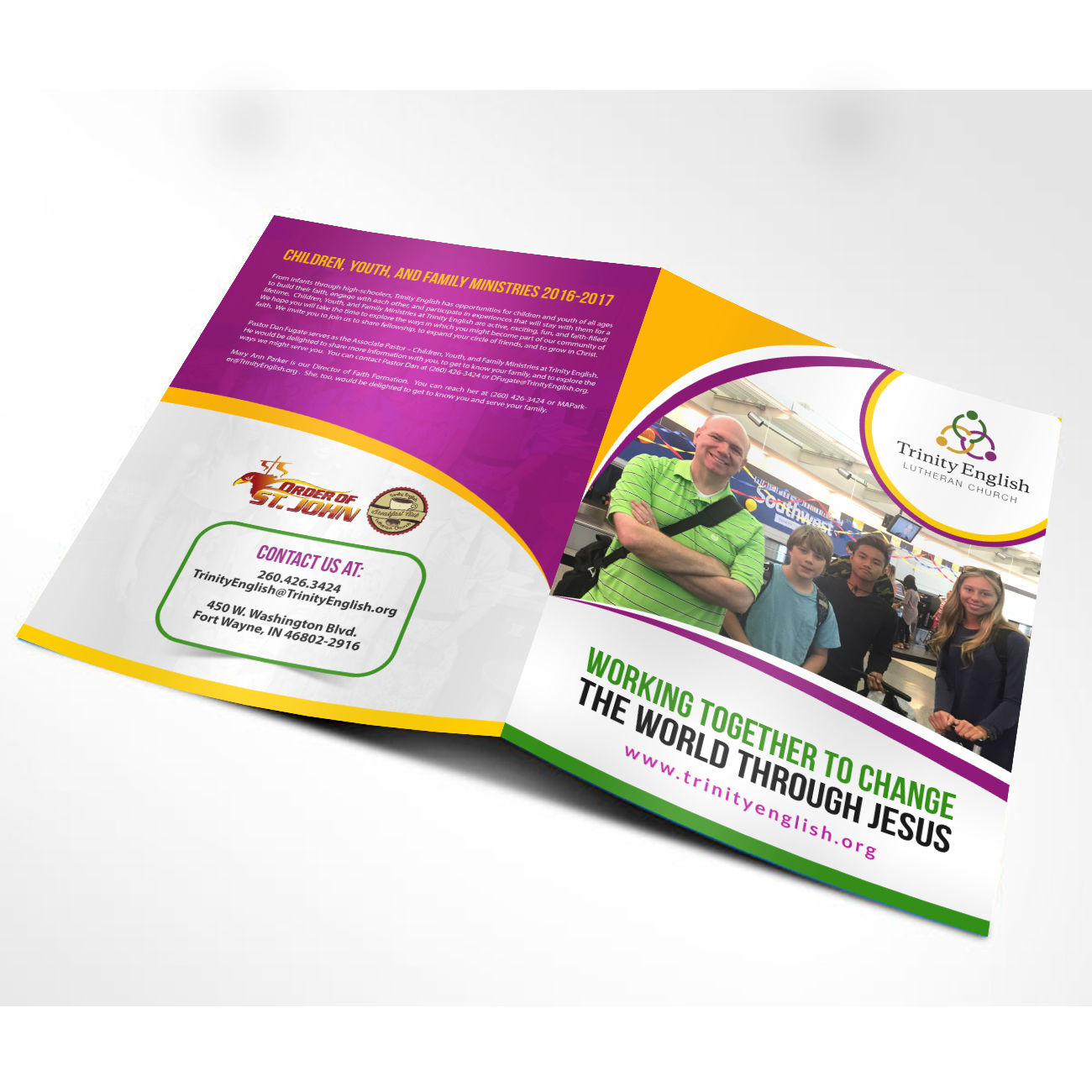 Flyer-Design von debdesign für Trinity English Lutheran Church | Design #11780912