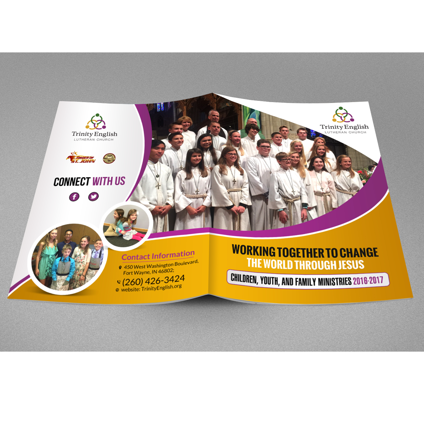 Flyer-Design von debdesign für Trinity English Lutheran Church | Design #11781185