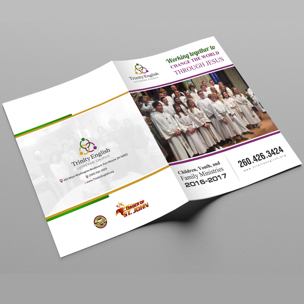 Flyer-Design von creative.bugs für Trinity English Lutheran Church | Design #11777724
