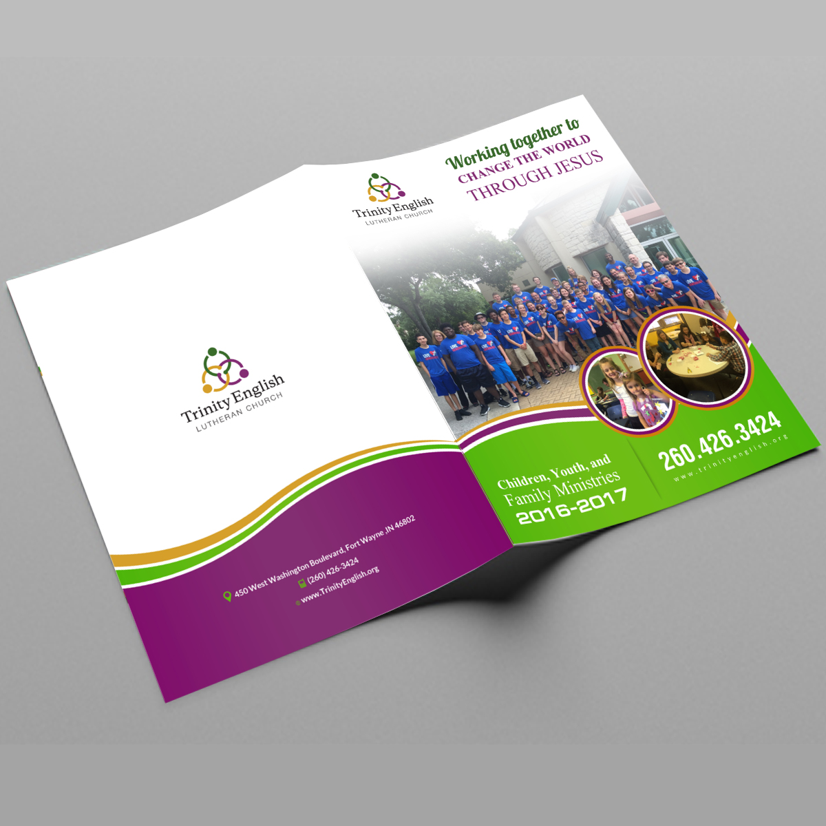 Diseño de Flyer por creative.bugs para Trinity English Lutheran Church | Diseño #11786484