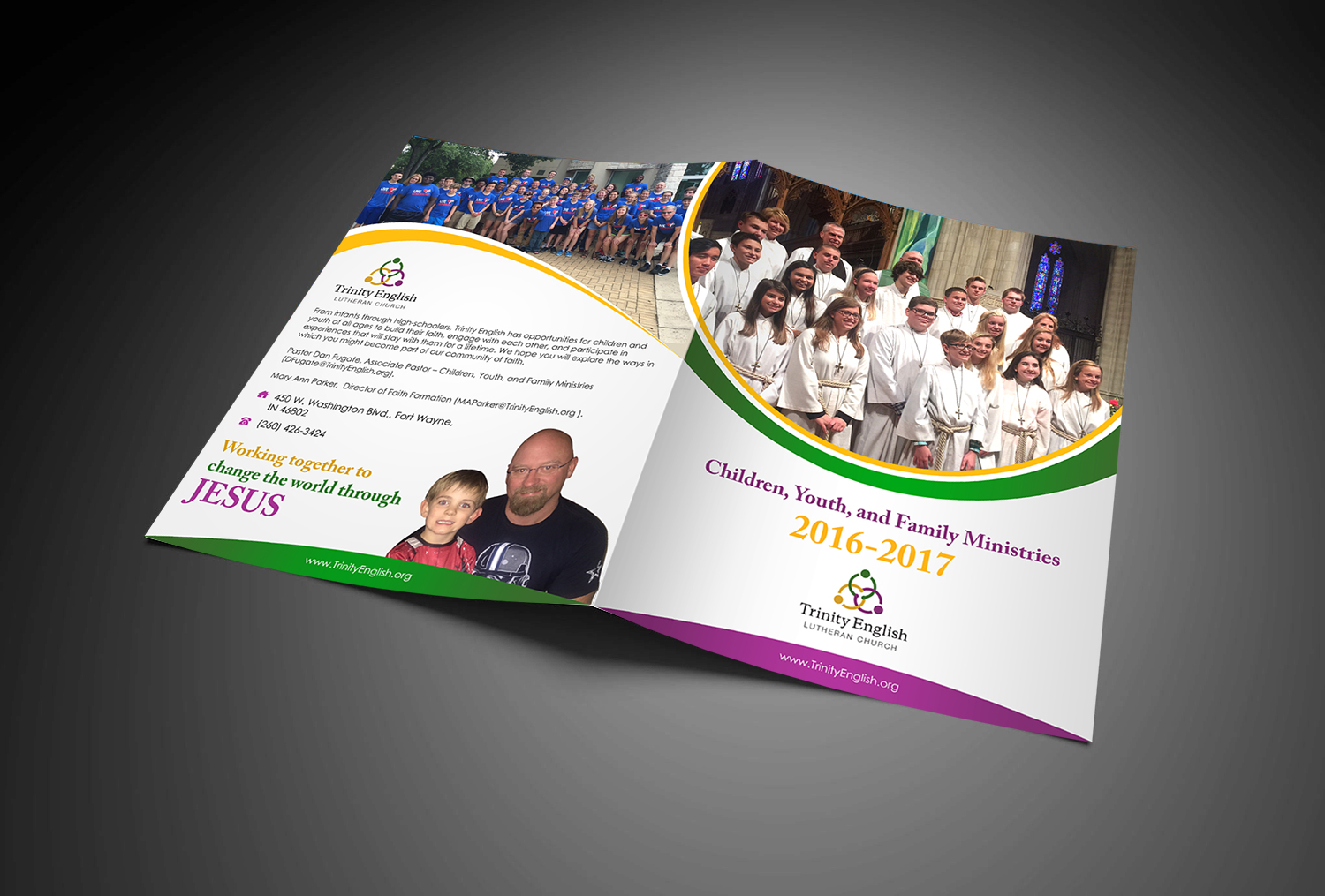 Diseño de Flyer por aspiremedia para Trinity English Lutheran Church | Diseño #11800927