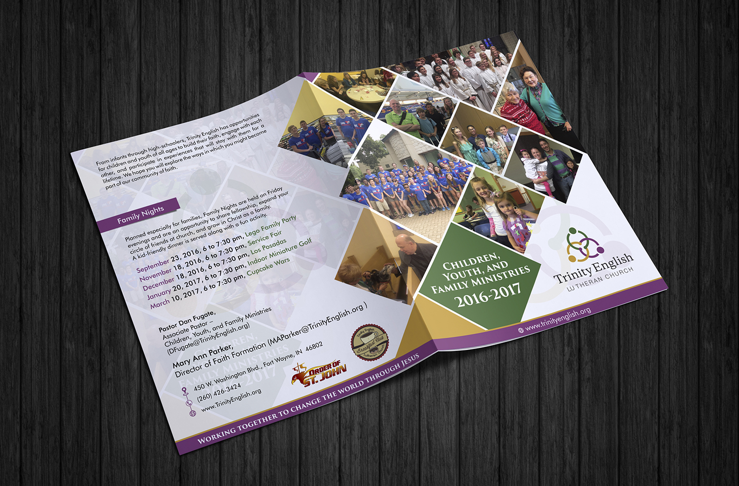 Flyer Design by ecorokerz for Trinity English Lutheran Church | Design #11786940
