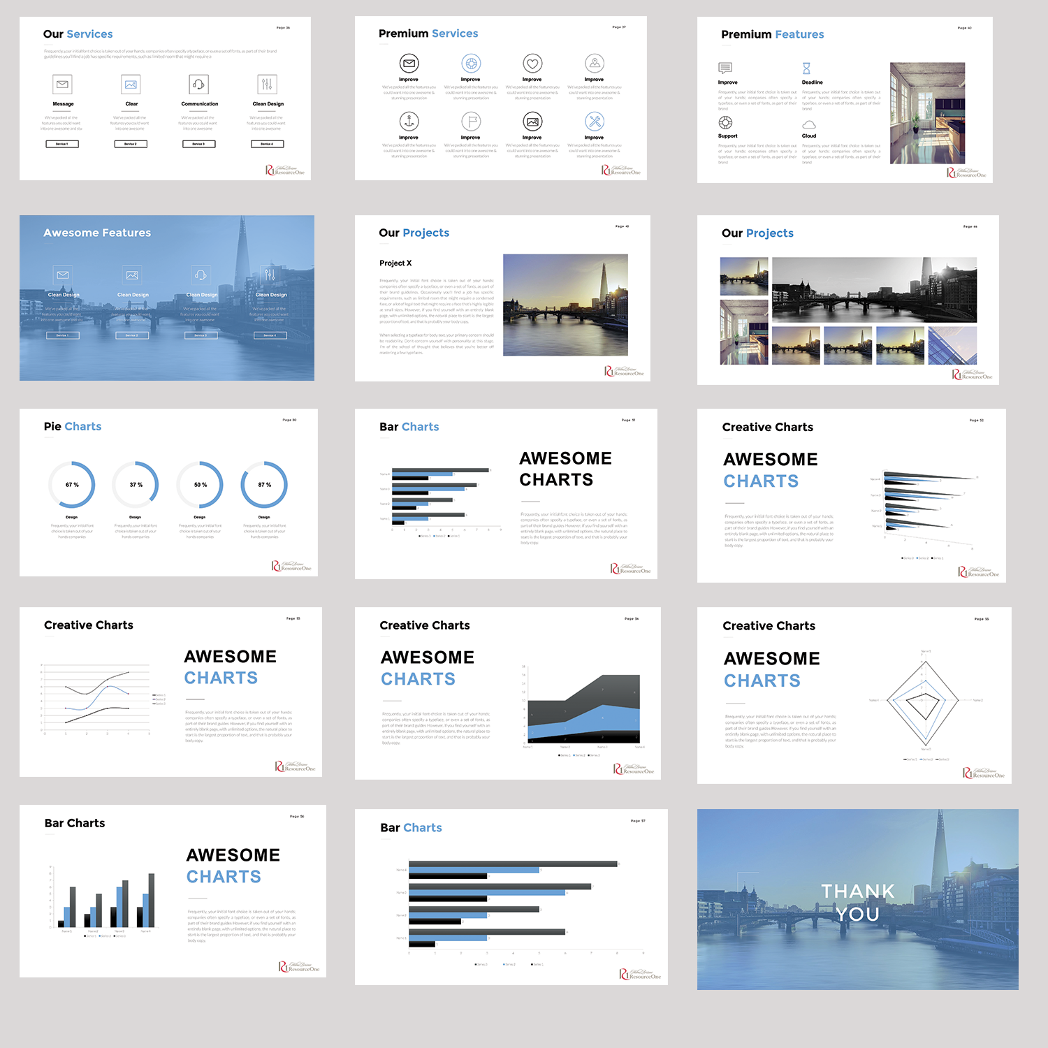 bold modern it company powerpoint design for helmsbriscoe by power