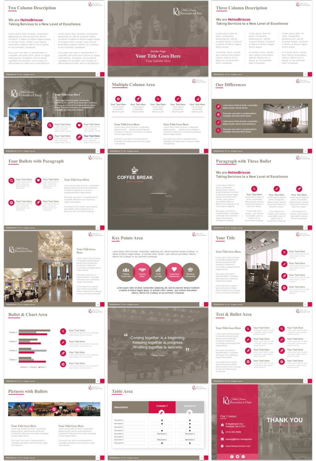 PowerPoint Design by Imazing for HelmsBriscoe | Design #11771546