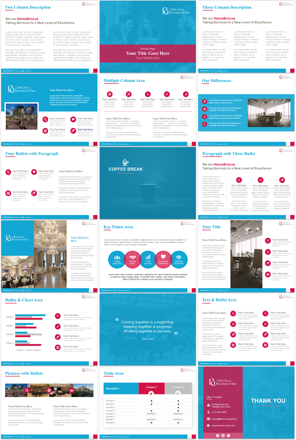 PowerPoint Design by Imazing for HelmsBriscoe | Design #11782935