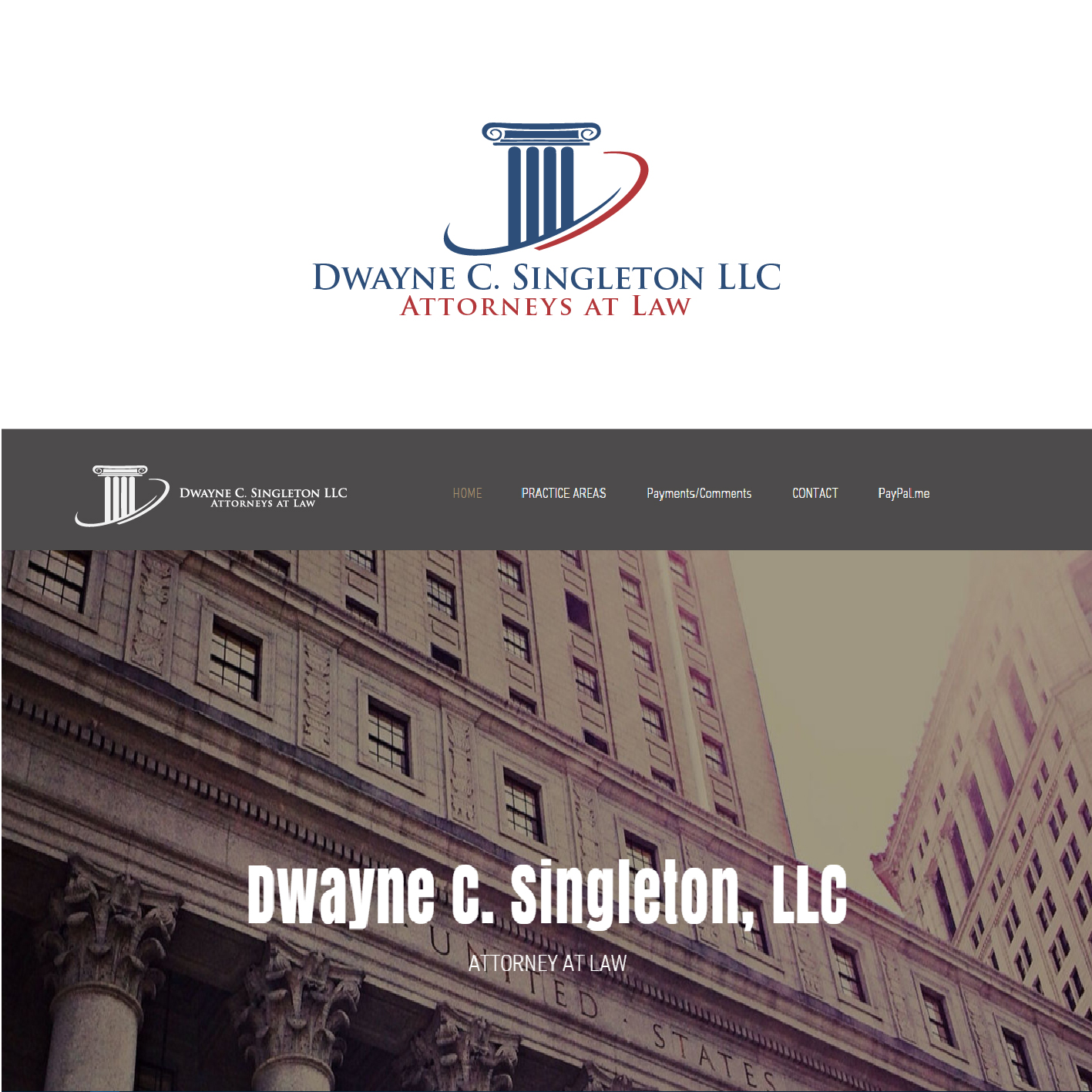 Logo Design by Sharaan Momin for Dwayne C. Singleton, LLC | Design #11746692