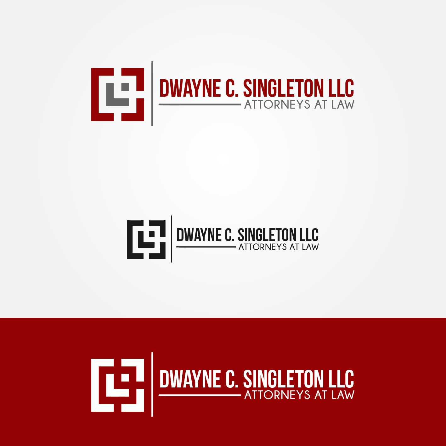 Logo Design by Sharaan Momin for Dwayne C. Singleton, LLC | Design #11746696