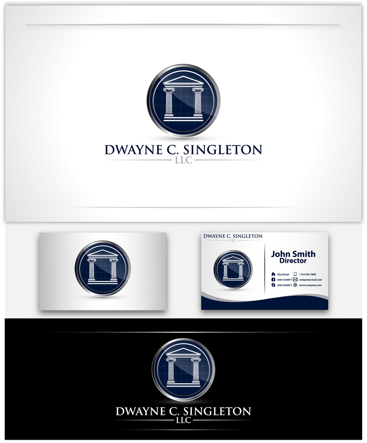 Logo Design by Alexander1987 for Dwayne C. Singleton, LLC | Design #11784288