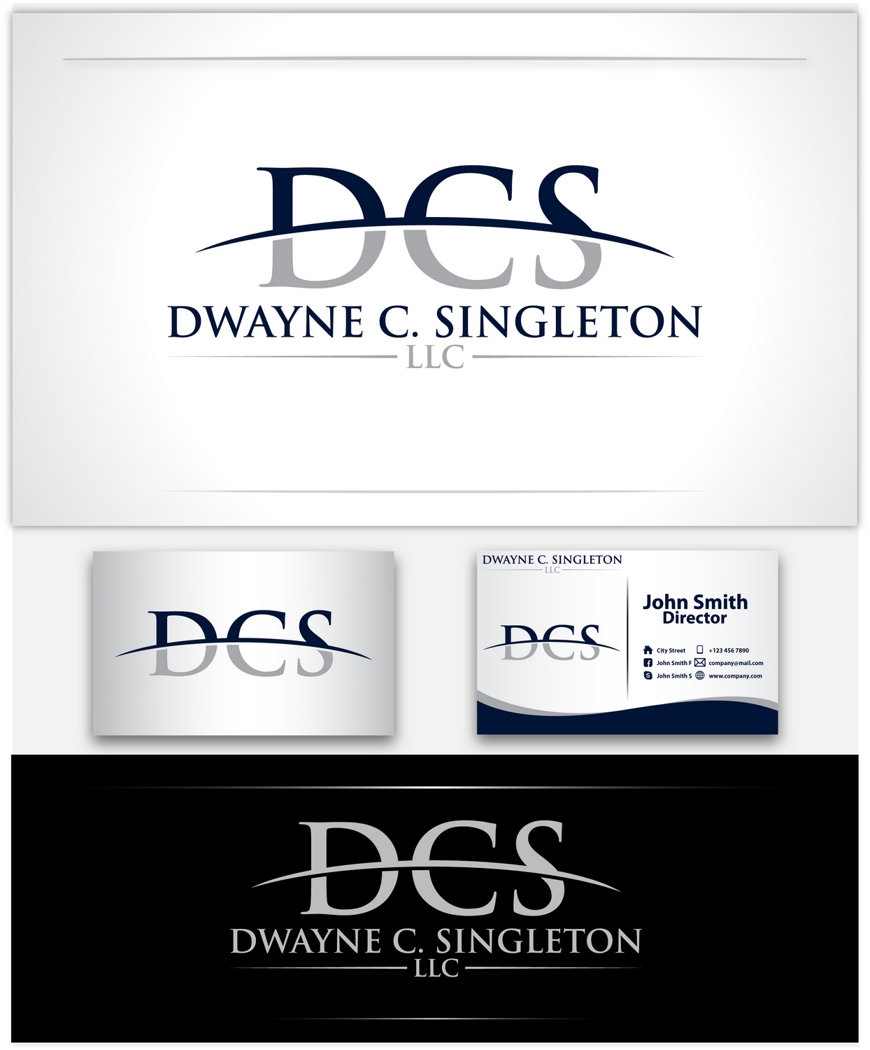 Logo Design by Alexander1987 for Dwayne C. Singleton, LLC | Design #11784406