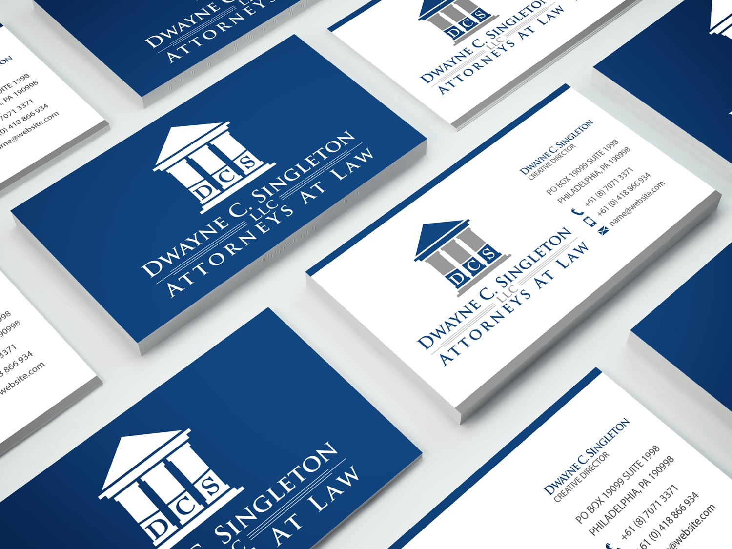 Logo Design by AL - AMIN for Dwayne C. Singleton, LLC | Design #11814604