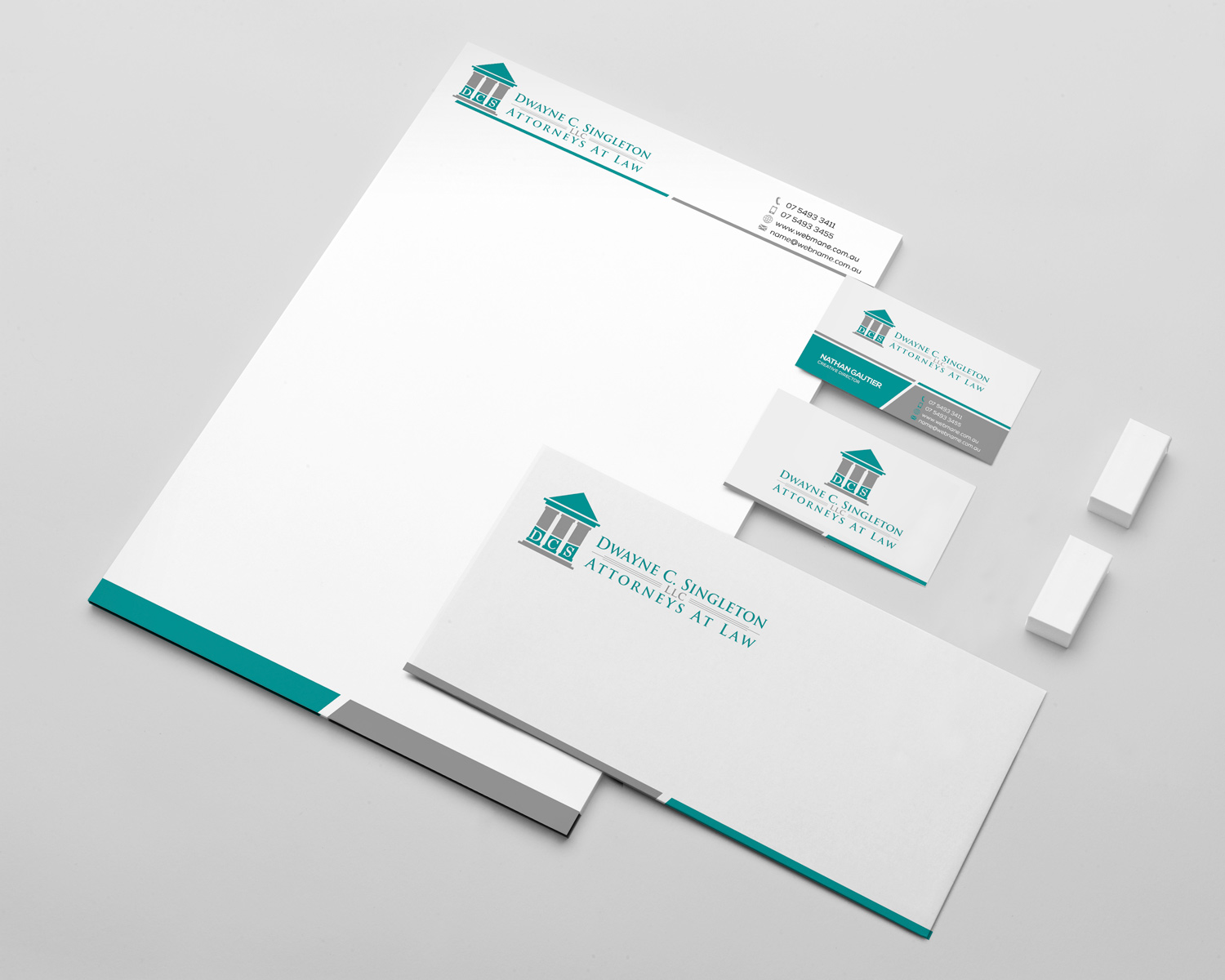 Logo Design by AL - AMIN for Dwayne C. Singleton, LLC | Design #11814607