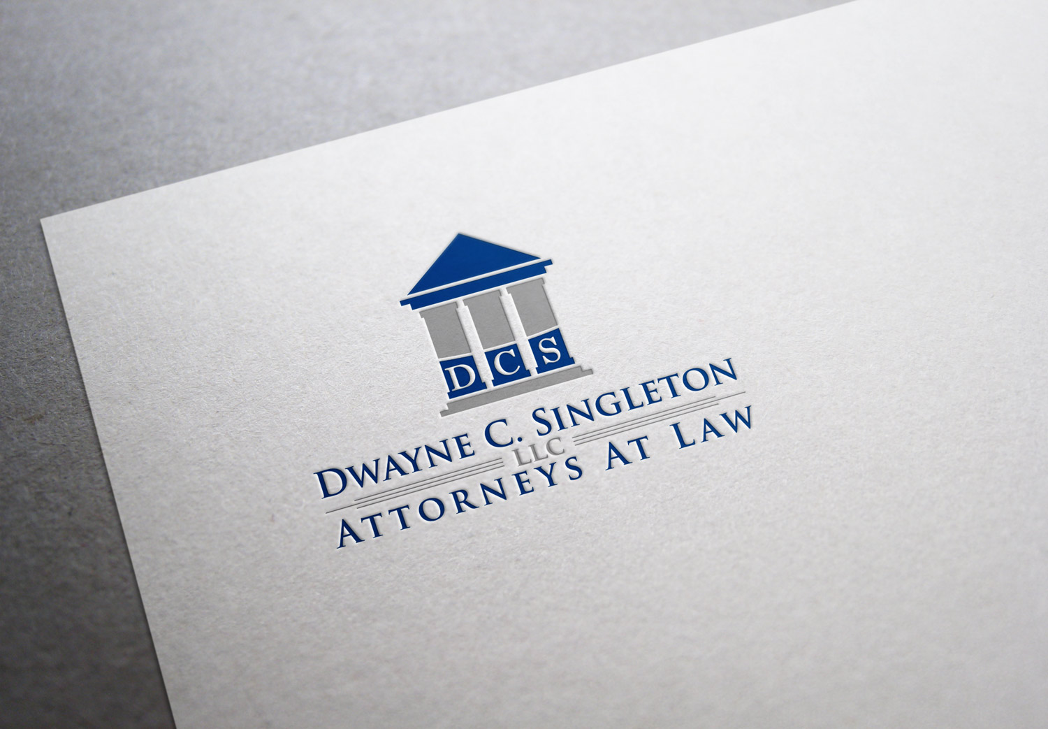 Logo Design by AL - AMIN for Dwayne C. Singleton, LLC | Design #11814656