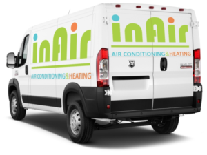 Diseño de Logo por Alireza Mirzaei para inAir Heating & Air, LLC | Diseño: #11810809