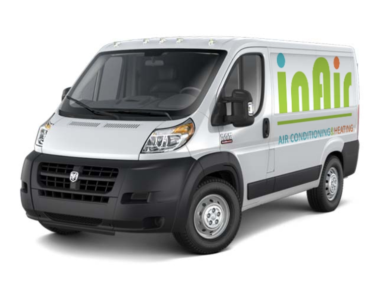 Logo Design by Alireza Mirzaei for inAir Heating & Air, LLC | Design #11810849