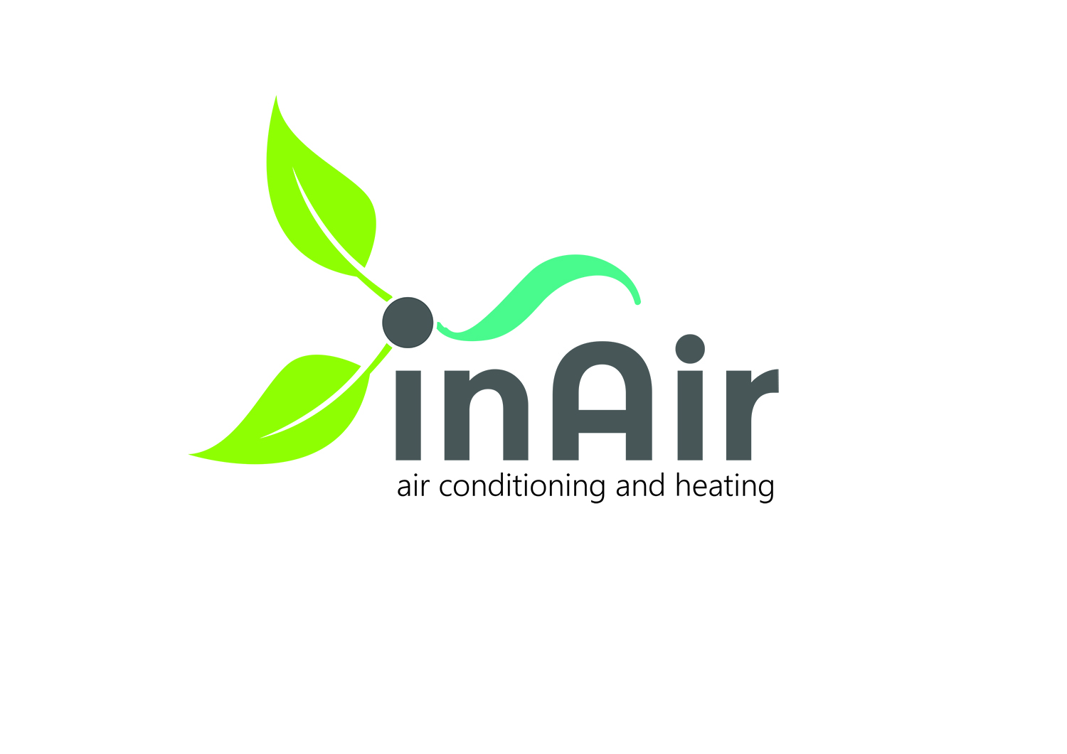Logo Design by Sdoughty Design for inAir Heating & Air, LLC | Design #11805963