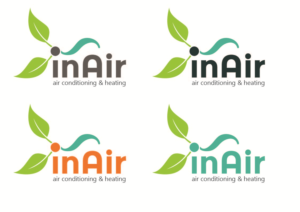 Diseño de Logo por Sdoughty Design para inAir Heating & Air, LLC | Diseño: #11806244