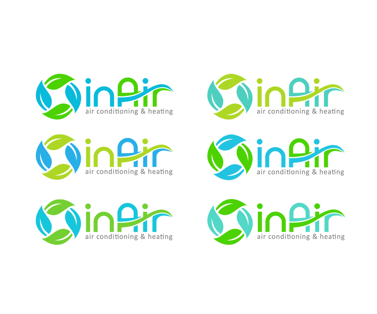 Diseño de Logo por cheez_O para inAir Heating & Air, LLC | Diseño #11820300