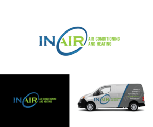 Diseño de Logo por thulet para inAir Heating & Air, LLC | Diseño: #11797937