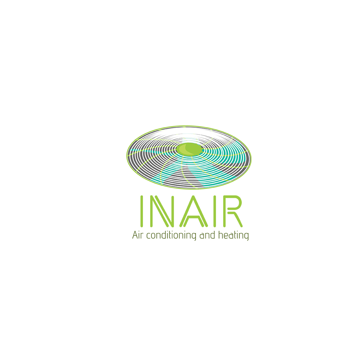 Logo Design by PRASAD TAWARE for inAir Heating & Air, LLC | Design #11781977
