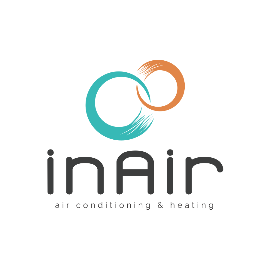 Logo Design by Alyssa Secor for inAir Heating & Air, LLC | Design #11773047