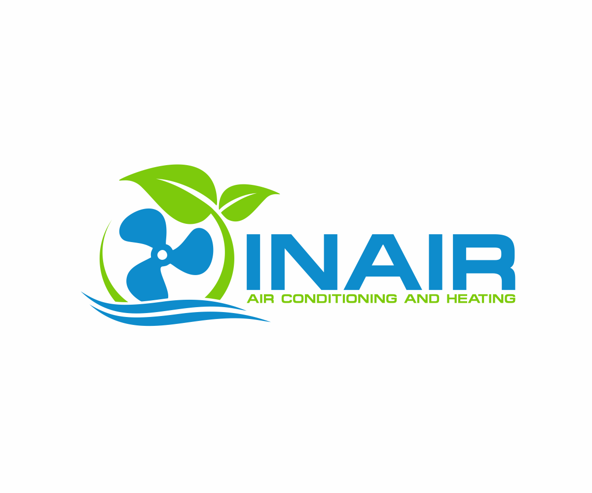 Logo Design by Khalik for inAir Heating & Air, LLC | Design #11784852