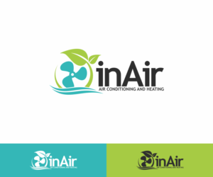 Diseño de Logo por Khalik para inAir Heating & Air, LLC | Diseño: #11795069