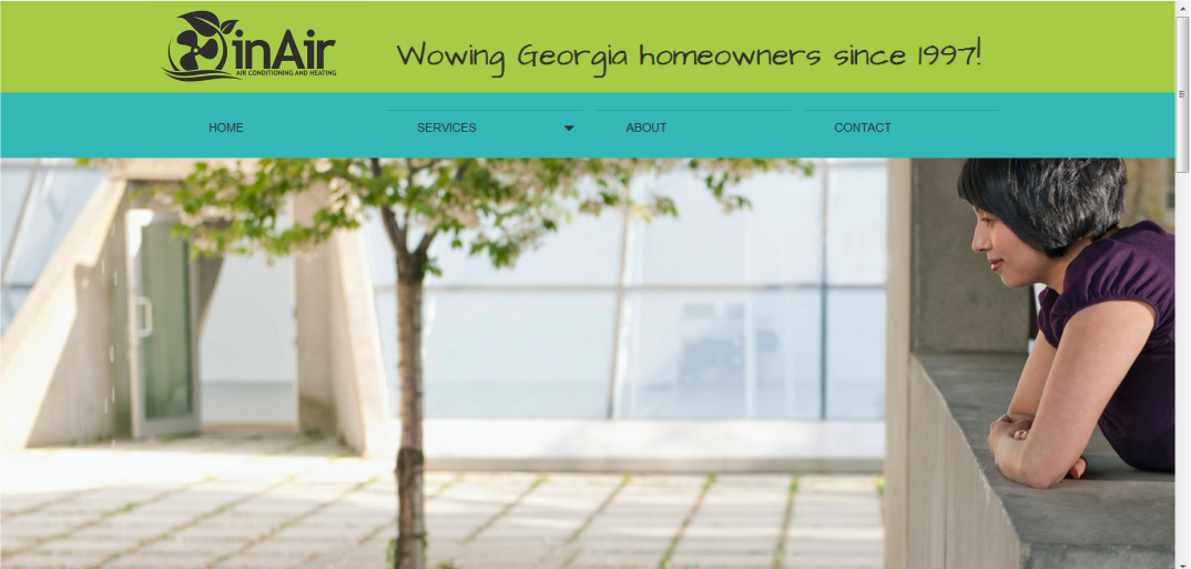 Logo Design by Khalik for inAir Heating & Air, LLC | Design #11795075