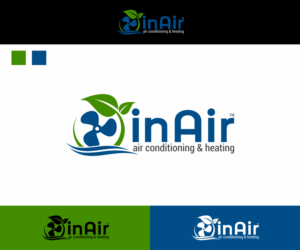 Diseño de Logo por Khalik para inAir Heating & Air, LLC | Diseño: #11840043